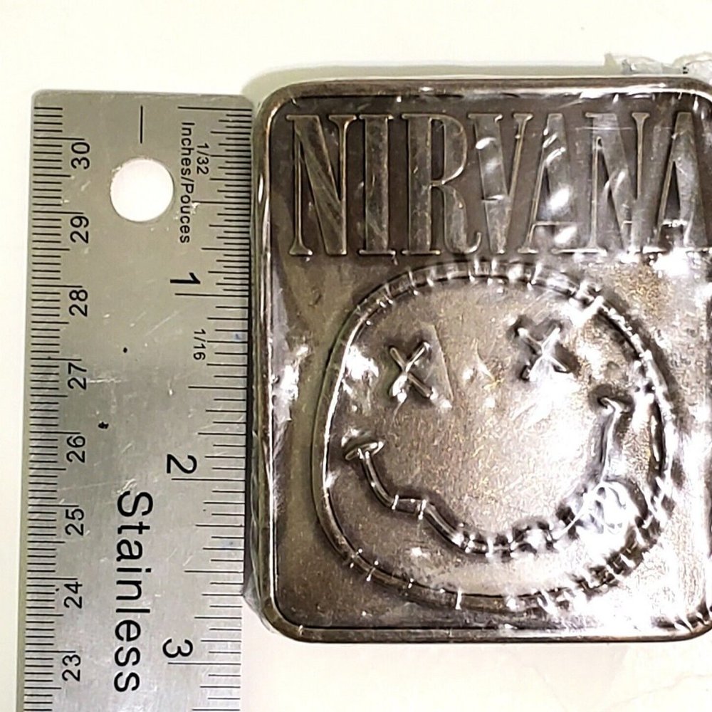 Nirvana 2007 Vintage Belt Buckle Authentic And New - Picture 5 of 5